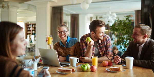 Take regular breaks at workplace